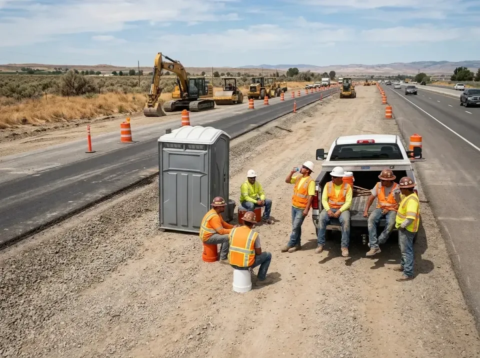 highway-road-construction-crew-007 — frequently asked questions, Porta Potty and Restroom Rentals in Hollister, MO